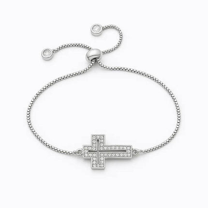 Armband - Zircona Cross Milenalu Schmuck kaufen