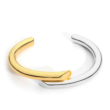 Armreif - Golden Line – Linien-Design