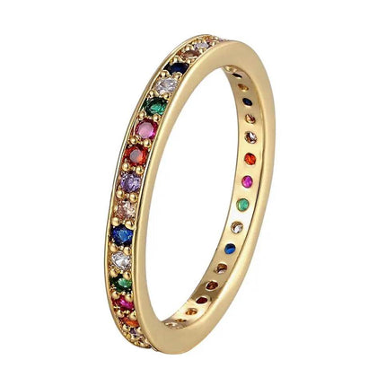 Ring – Rainbow Glimmer - Milenalu - Dein Schmuck - schmuck kaufen
