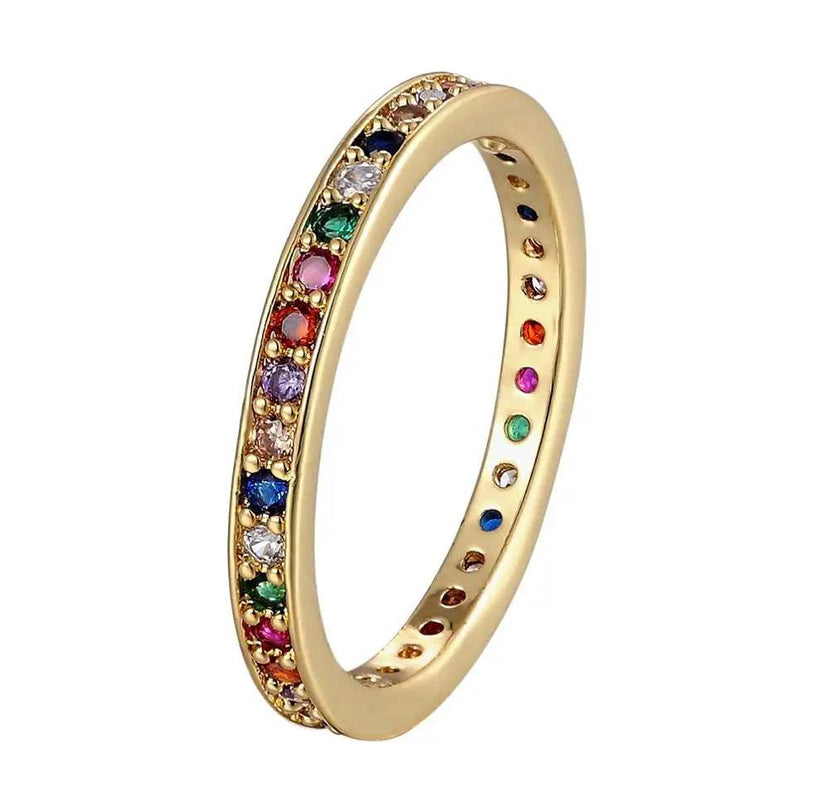 Ring – Rainbow Glimmer - Milenalu - Dein Schmuck - schmuck kaufen