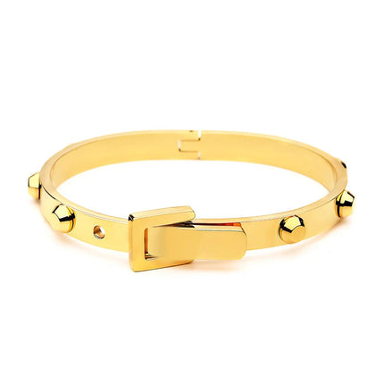 Armreif - Belted Grace –  Gürtel-Design