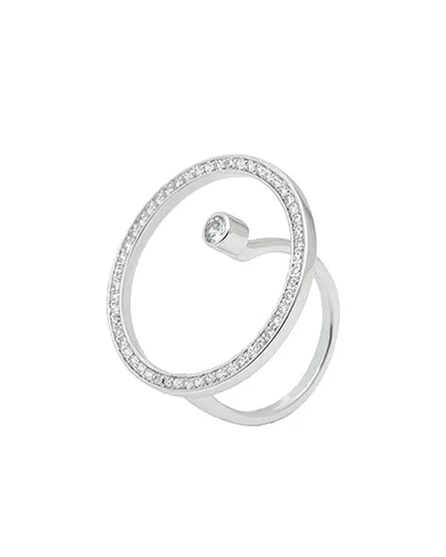Ring - Silver Flow – Offener Ring in Silberoptik