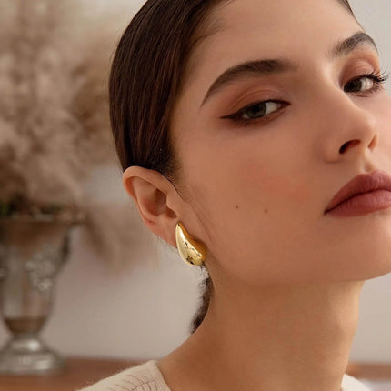 Ohrringe - Golden Drop 14K Milenalu Schmuck kaufen