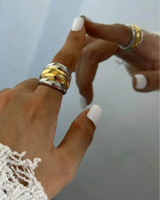 Ring – Layered Grace - Milenalu - Dein Schmuck - schmuck kaufen